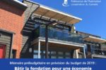 Dans son mémoire prébudgétaire, la FHCC demande 50 millions de dollars en terrains fédéraux pour bâtir des coopératives