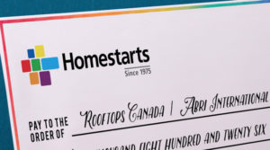 Homestarts s&rsquo;engage à poursuivre ses dons pour les Bourses de la diversité et Abri international