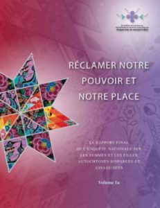 Pourquoi les employés de la FHCC lisent le Rapport de l’Enquête sur les femmes et les filles autochtones disparues et assassinées (ENFFADA)
