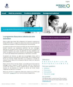 Votre régime d’avantages sociaux collectif – actualisation du site Web