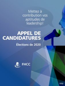 Appel de candidatures : Élections de 2020