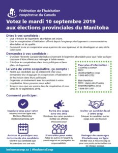 Soutenir les coopératives lors des élections provinciales au Manitoba